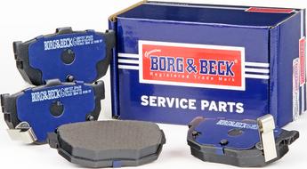 Borg & Beck BBP1527 - Brake Pad Set, disc brake autospares.lv