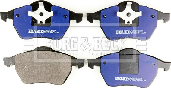 Borg & Beck BBP1575 - Brake Pad Set, disc brake autospares.lv