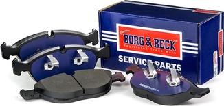 Borg & Beck BBP1578 - Brake Pad Set, disc brake autospares.lv