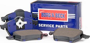 Borg & Beck BBP1645 - Brake Pad Set, disc brake autospares.lv