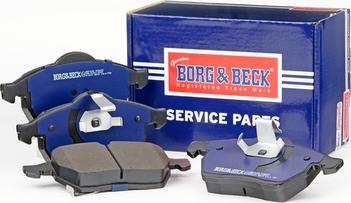 Borg & Beck BBP1643 - Brake Pad Set, disc brake autospares.lv