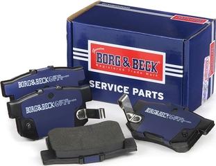 Borg & Beck BBP1656 - Brake Pad Set, disc brake autospares.lv