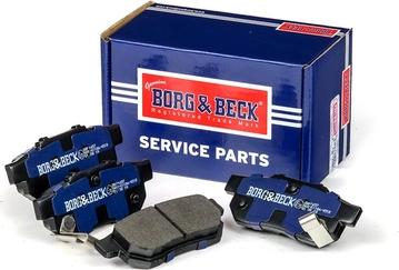 Borg & Beck BBP1657 - Brake Pad Set, disc brake autospares.lv