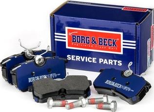 Borg & Beck BBP1603 - Brake Pad Set, disc brake autospares.lv