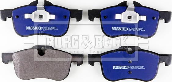 Borg & Beck BBP1614 - Brake Pad Set, disc brake autospares.lv