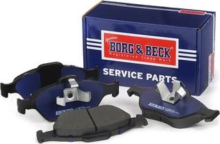 Borg & Beck BBP1615 - Brake Pad Set, disc brake autospares.lv