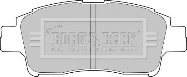 Borg & Beck BBP1681 - Brake Pad Set, disc brake autospares.lv