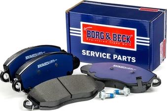 Borg & Beck BBP1626 - Brake Pad Set, disc brake autospares.lv