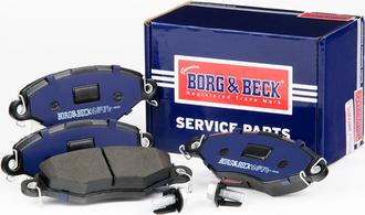 Borg & Beck BBP1623 - Brake Pad Set, disc brake autospares.lv