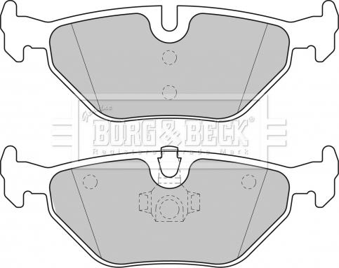 Borg & Beck BBP1677 - Brake Pad Set, disc brake autospares.lv