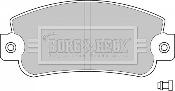 Borg & Beck BBP1094 - Brake Pad Set, disc brake autospares.lv