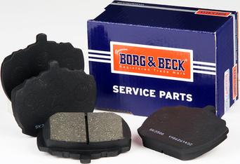 Borg & Beck BBP1098 - Brake Pad Set, disc brake autospares.lv