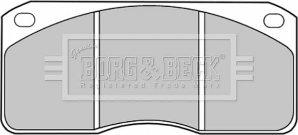 Borg & Beck BBP1083 - Brake Pad Set, disc brake autospares.lv