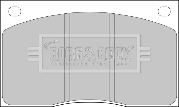 Borg & Beck BBP1074 - Brake Pad Set, disc brake autospares.lv
