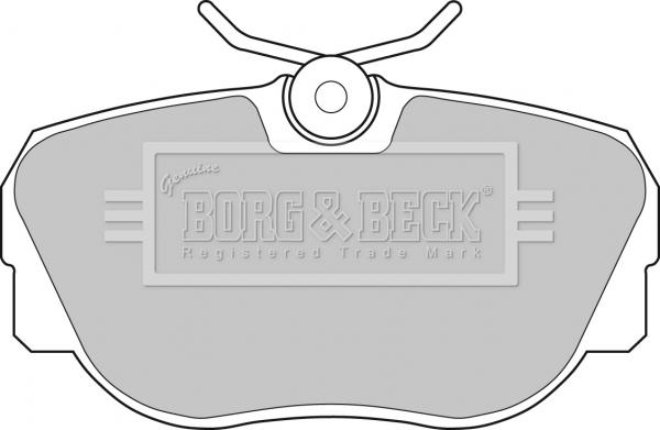 Borg & Beck BBP1119 - Brake Pad Set, disc brake autospares.lv