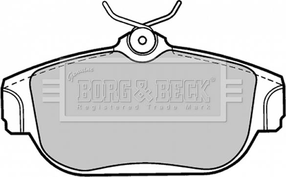 Borg & Beck BBP1120 - Brake Pad Set, disc brake autospares.lv