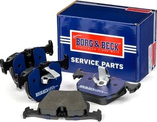 Borg & Beck BBP1844 - Brake Pad Set, disc brake autospares.lv