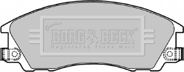 Borg & Beck BBP1842 - Brake Pad Set, disc brake autospares.lv