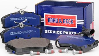 Borg & Beck BBP1856 - Brake Pad Set, disc brake autospares.lv