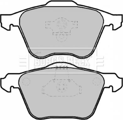 Borg & Beck BBP1861 - Brake Pad Set, disc brake autospares.lv