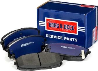 Borg & Beck BBP1868 - Brake Pad Set, disc brake autospares.lv