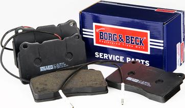 Borg & Beck BBP1829 - Brake Pad Set, disc brake autospares.lv