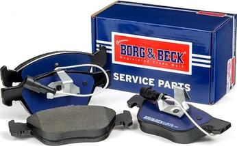 Borg & Beck BBP1396 - Brake Pad Set, disc brake autospares.lv