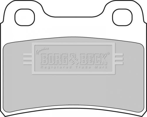 Borg & Beck BBP1304 - Brake Pad Set, disc brake autospares.lv