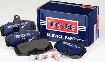 Borg & Beck BBP1302 - Brake Pad Set, disc brake autospares.lv