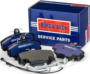 Borg & Beck BBP1386 - Brake Pad Set, disc brake autospares.lv