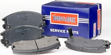 Borg & Beck BBP1375 - Brake Pad Set, disc brake autospares.lv