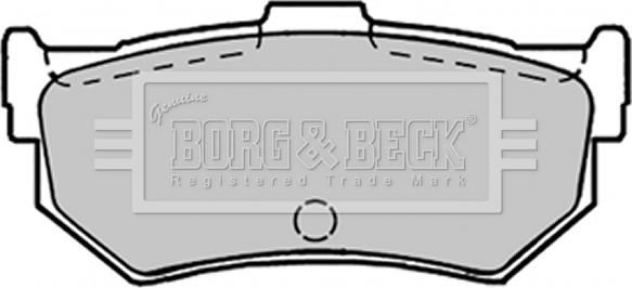 Borg & Beck BBP1297 - Brake Pad Set, disc brake autospares.lv