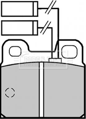 First Line 1431 - Brake Pad Set, disc brake autospares.lv