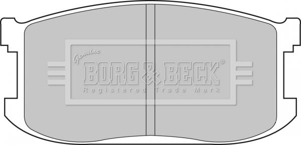 Borg & Beck BBP1265 - Brake Pad Set, disc brake autospares.lv