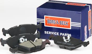 Borg & Beck BBP1266 - Brake Pad Set, disc brake autospares.lv