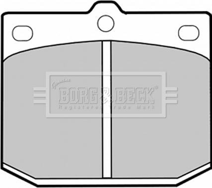 Pemebla JAPPA-108AF - Brake Pad Set, disc brake autospares.lv