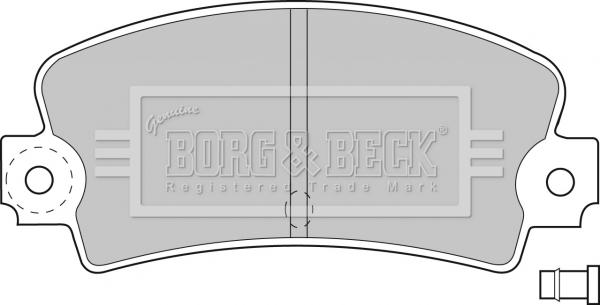 Borg & Beck BBP1233 - Brake Pad Set, disc brake autospares.lv