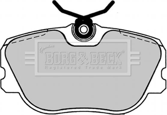 Borg & Beck BBP1229 - Brake Pad Set, disc brake autospares.lv