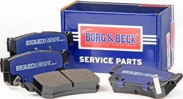 Borg & Beck BBP1790 - Brake Pad Set, disc brake autospares.lv