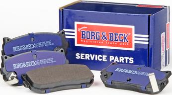 Borg & Beck BBP1793 - Brake Pad Set, disc brake autospares.lv