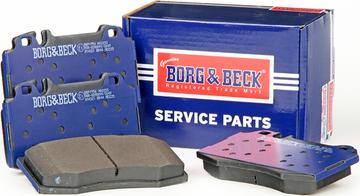 Borg & Beck BBP1756 - Brake Pad Set, disc brake autospares.lv