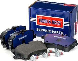 Borg & Beck BBP1751 - Brake Pad Set, disc brake autospares.lv