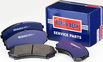 Borg & Beck BBP1757 - Brake Pad Set, disc brake autospares.lv
