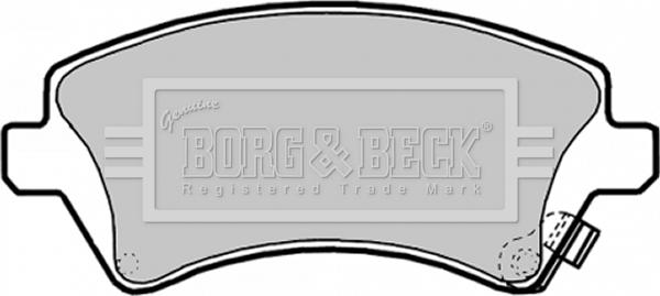 Borg & Beck BBP1769 - Brake Pad Set, disc brake autospares.lv