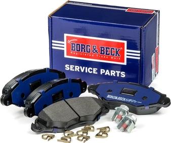 Borg & Beck BBP1762 - Brake Pad Set, disc brake autospares.lv