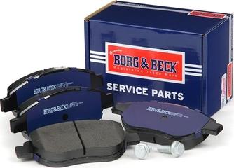 Borg & Beck BBP1715 - Brake Pad Set, disc brake autospares.lv