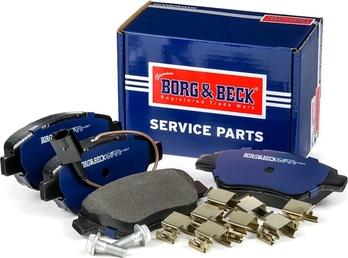 Borg & Beck BBP1716 - Brake Pad Set, disc brake autospares.lv