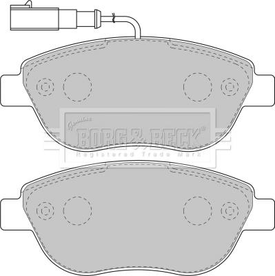 4U Autoparts 22642FT - Brake Pad Set, disc brake autospares.lv