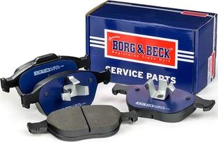 Borg & Beck BBP1739 - Brake Pad Set, disc brake autospares.lv