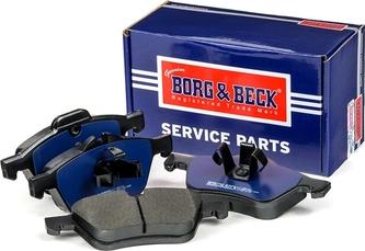 Borg & Beck BBP1726 - Brake Pad Set, disc brake autospares.lv